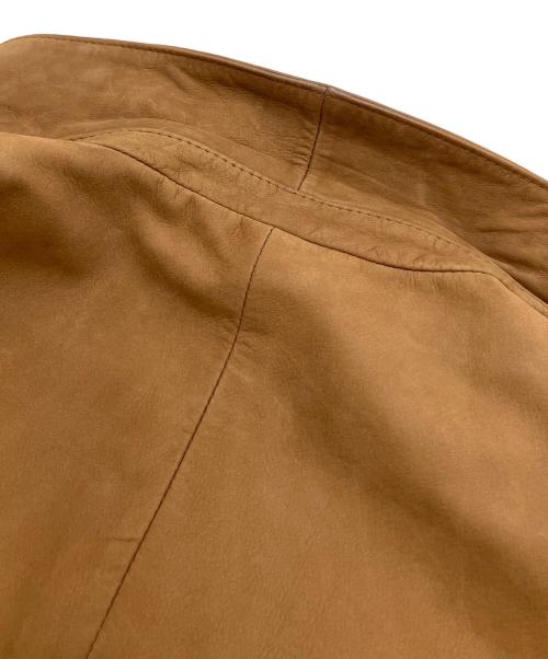 BANANA REPUBLIC（バナナリパブリック）BANANA REPUBLIC (バナナリパブリック) レザージャケット ブラウン サイズ:Sの古着・服飾アイテム