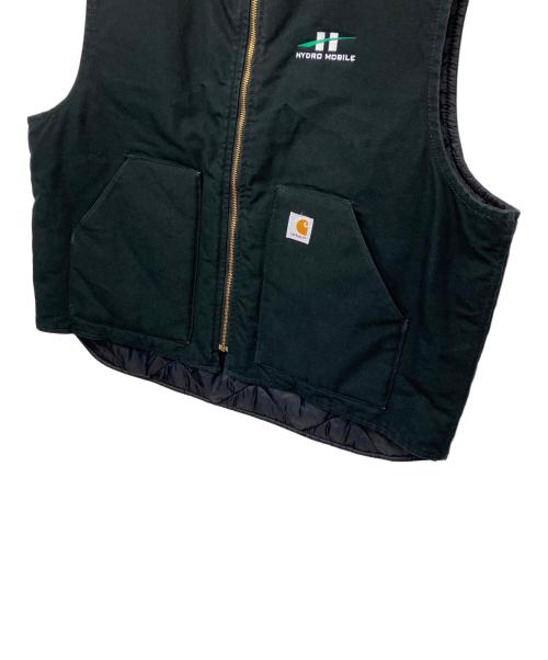 CarHartt（カーハート）CarHartt (カーハート) ダックベスト ブラック サイズ:2XLの古着・服飾アイテム