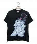 SUPREMEシュプリーム）の古着「Snowman tee　半袖カットソー」｜ブラック