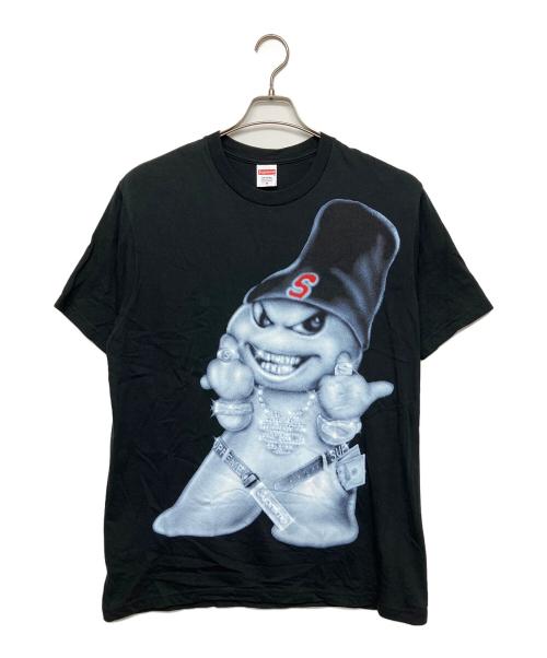SUPREME（シュプリーム）Supreme (シュプリーム) Snowman tee　半袖カットソー ブラック サイズ:Mの古着・服飾アイテム