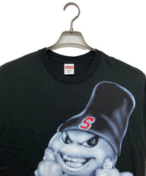 SUPREME（シュプリーム）Supreme (シュプリーム) Snowman tee　半袖カットソー ブラック サイズ:Mの古着・服飾アイテム