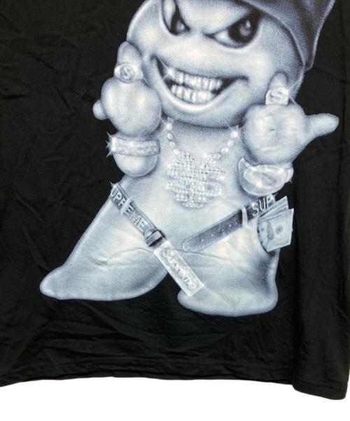 SUPREME（シュプリーム）Supreme (シュプリーム) Snowman tee　半袖カットソー ブラック サイズ:Mの古着・服飾アイテム