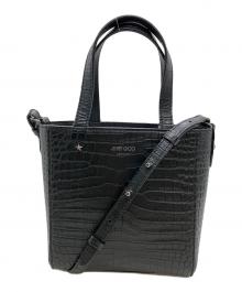 JIMMY CHOO（ジミーチュウ）の古着「2WAYバッグ」｜ブラック
