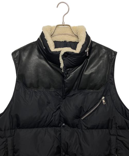 MONCLER（モンクレール）MONCLER (モンクレール) B20914389115　AVORD　ダウンベスト ブラック サイズ: 7の古着・服飾アイテム
