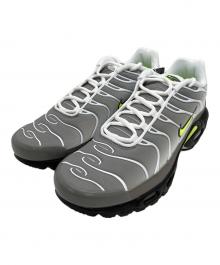 NIKE（ナイキ）の古着「Air Max Plus "Neon Yellow"　スニーカー」｜グレー×イエロー