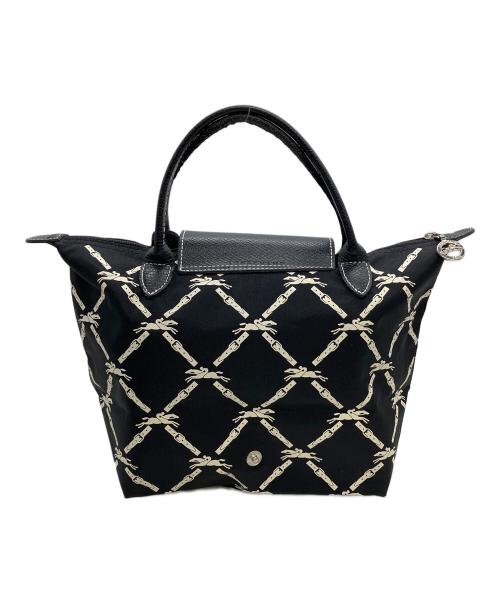 LONGCHAMP（ロンシャン）LONGCHAMP (ロンシャン) ハンドバッグ ブラックの古着・服飾アイテム