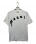 MARNI（マルニ）の古着「HUMU0200AP　21SS　アーチロゴTシャツ」｜ホワイト