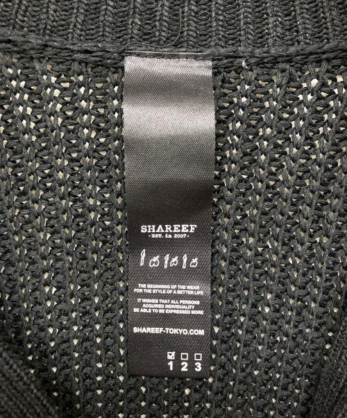 SHAREEF（シャリーフ）SHAREEF (シャリーフ) 22714706　STUDIOUS別注　ハーフジップニット ブラック サイズ:1の古着・服飾アイテム