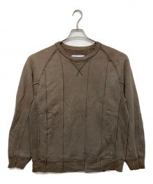SUGARHILL（シュガーヒル）の古着「22AWSW02　クルーネックスウェット」｜ブラウン