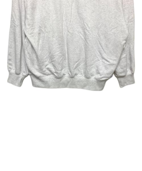 SETINN（セットイン）Setinn (セットイン) 25S015　ハーフジップスウェット ホワイト サイズ:XL 未使用品の古着・服飾アイテム