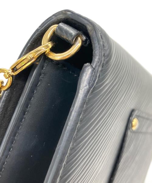 LOUIS VUITTON（ルイ ヴィトン）LOUIS VUITTON (ルイ ヴィトン) Ｍ68750 チェーンショルダーバッグ ブラックの古着・服飾アイテム