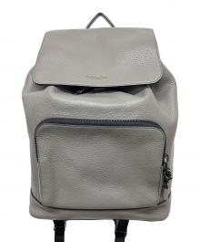 COACH（コーチ）の古着「J2092　レザーリュック」｜グレー