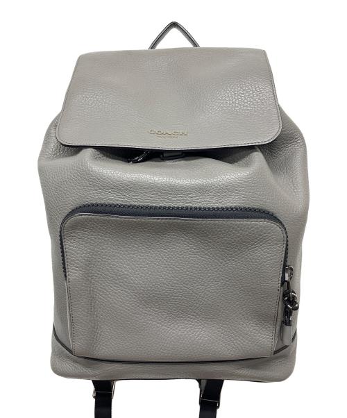 COACH（コーチ）COACH (コーチ) J2092　レザーリュック グレーの古着・服飾アイテム