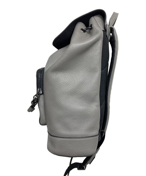 COACH（コーチ）COACH (コーチ) J2092　レザーリュック グレーの古着・服飾アイテム