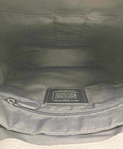 COACH（コーチ）COACH (コーチ) J2092　レザーリュック グレーの古着・服飾アイテム