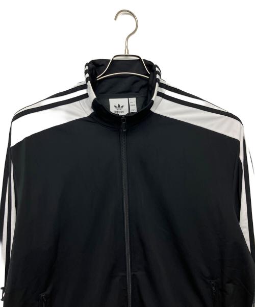 adidas（アディダス）adidas (アディダス) JN0810　メガブレイクジャケット ブラック×ホワイト サイズ:Mの古着・服飾アイテム