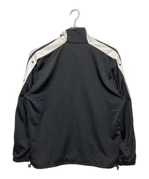 adidas（アディダス）adidas (アディダス) JN0810　メガブレイクジャケット ブラック×ホワイト サイズ:Mの古着・服飾アイテム