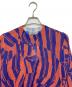 DRIES VAN NOTEN (ドリスヴァンノッテン) S　薄手ニット パープル×ブラウン サイズ:S 未使用品：15000円