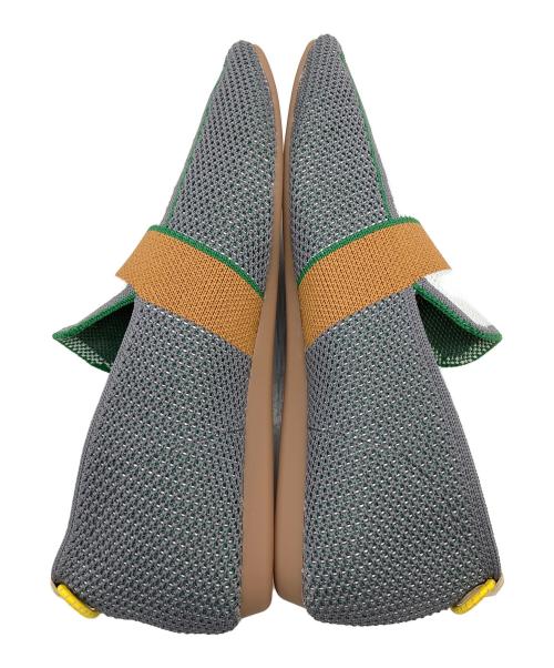 offen（オッフェン）OFFEN (オッフェン) パンプス グレー×ホワイト サイズ:24cm 未使用品の古着・服飾アイテム