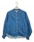 MACKINTOSH（マッキントッシュ）の古着「L261ND1015SHALV　THORNHILL　ノーカラーデニムシャツ」｜ネイビー