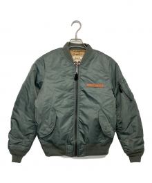 AVIREX（アヴィレックス）の古着「783-5952601　50th Anniversary　MA-1ジャケット」｜カーキ