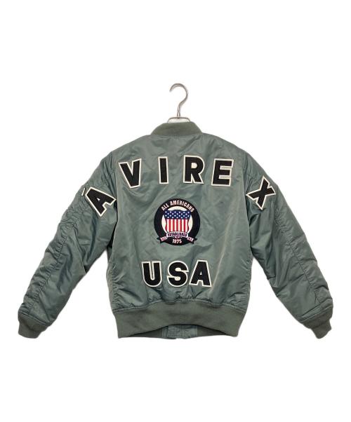 AVIREX（アヴィレックス）AVIREX (アヴィレックス) 783-5952601　50th Anniversary　MA-1ジャケット カーキ サイズ:Sの古着・服飾アイテム