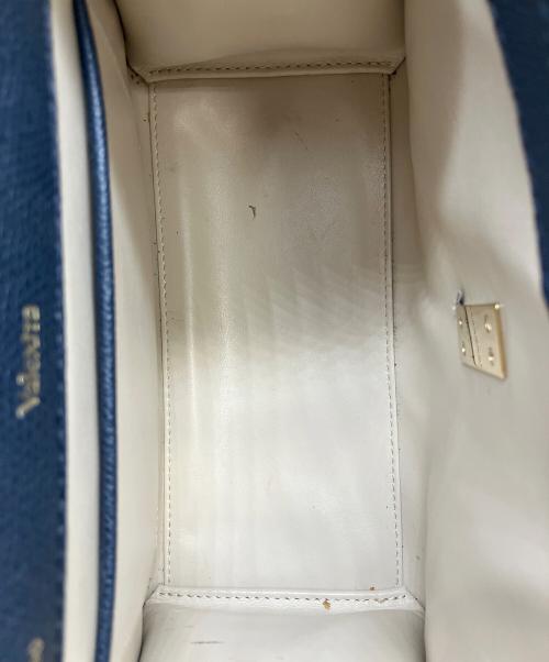 Valextra（ヴァレクストラ）Valextra (ヴァレクストラ) 2WAYバッグ ネイビーの古着・服飾アイテム