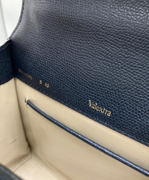 Valextra（ヴァレクストラ）Valextra (ヴァレクストラ) 2WAYバッグ ネイビーの古着・服飾アイテム