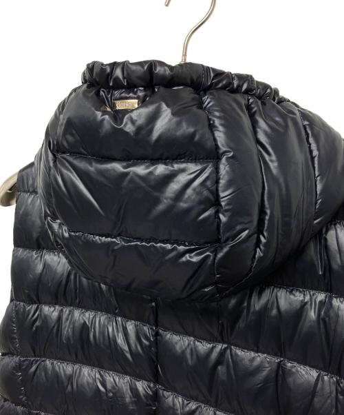 HERNO（ヘルノ）HERNO (ヘルノ) PI0329　ロングダウンベスト ブラック サイズ:46の古着・服飾アイテム