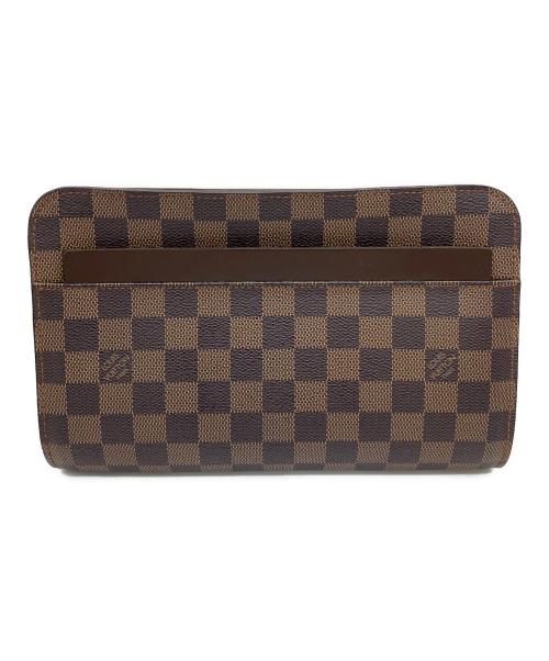 LOUIS VUITTON（ルイ ヴィトン）LOUIS VUITTON (ルイ ヴィトン) ダミエ　サンルイ　クラッチバッグ ブラウンの古着・服飾アイテム