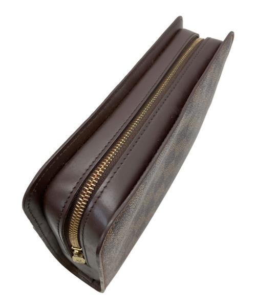 LOUIS VUITTON（ルイ ヴィトン）LOUIS VUITTON (ルイ ヴィトン) ダミエ　サンルイ　クラッチバッグ ブラウンの古着・服飾アイテム