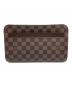 LOUIS VUITTON（ルイ ヴィトン）の古着「ダミエ　サンルイ　クラッチバッグ」｜ブラウン