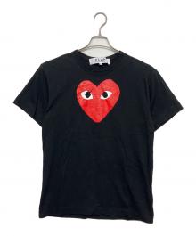 PLAY COMME des GARCONS（プレイコムデギャルソン）の古着「AX-T112　半袖カットソー」｜ブラック