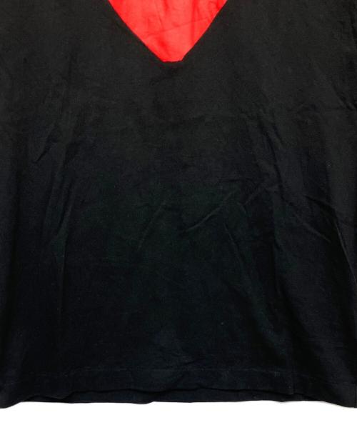 PLAY COMME des GARCONS（プレイコムデギャルソン）PLAY COMME des GARCONS (プレイコムデギャルソン) AX-T112　半袖カットソー ブラック サイズ:Lの古着・服飾アイテム