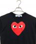 PLAY COMME des GARCONS (プレイコムデギャルソン) AX-T112　半袖カットソー ブラック サイズ:L：7000円