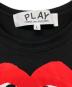 中古・古着 PLAY COMME des GARCONS (プレイコムデギャルソン) AX-T112　半袖カットソー ブラック サイズ:L：7000円