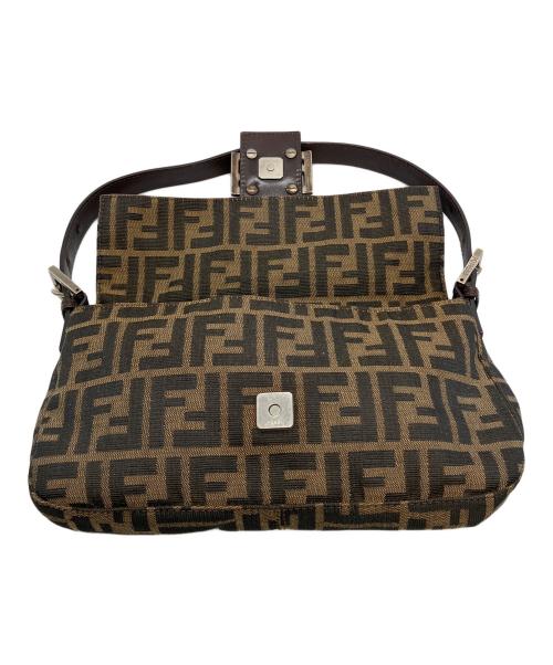 FENDI（フェンディ）FENDI (フェンディ) ズッカ　マンマバケット　ショルダーバッグ ブラウンの古着・服飾アイテム