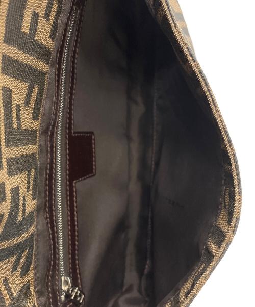 FENDI（フェンディ）FENDI (フェンディ) ズッカ　マンマバケット　ショルダーバッグ ブラウンの古着・服飾アイテム