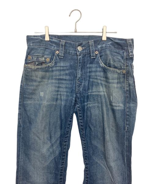 TRUE RELIGION（トゥルー レリジョン）TRUE RELIGION (トゥルー レリジョン) STRAIGHT　デニムパンツ インディゴ サイズ:33の古着・服飾アイテム