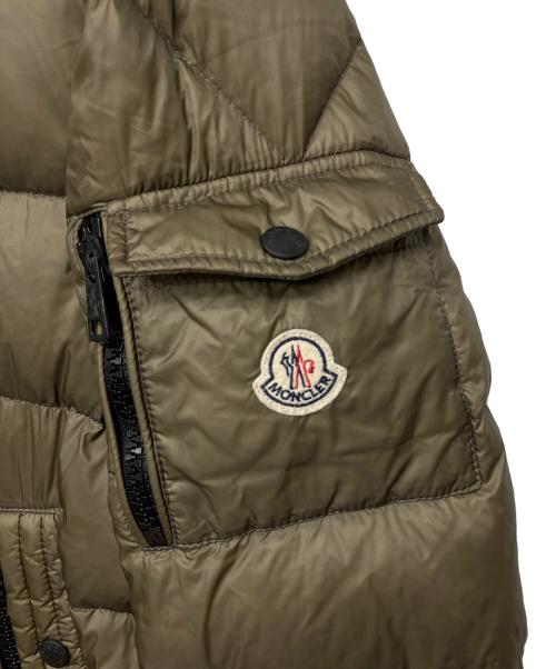 MONCLER（モンクレール）MONCLER (モンクレール) BASILE バジーレ　ダウンジャケット ベージュ サイズ:３の古着・服飾アイテム