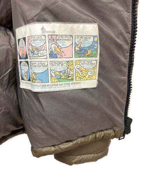MONCLER（モンクレール）MONCLER (モンクレール) BASILE バジーレ　ダウンジャケット ベージュ サイズ:３の古着・服飾アイテム