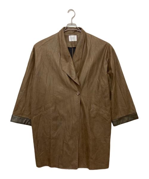 Ameri（アメリ）Ameri (アメリ) 0124206610560　コート ブラウン サイズ:Mの古着・服飾アイテム