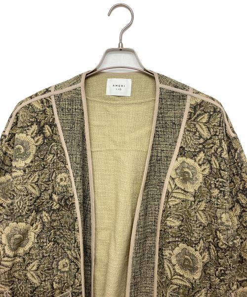 Ameri（アメリ）AMERI (アメリ) INDIA BLOCK PRINT JACKET ベージュ サイズ:FREEの古着・服飾アイテム