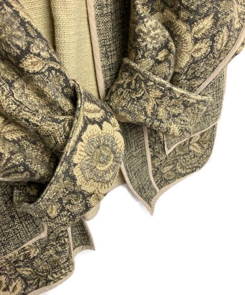 Ameri（アメリ）AMERI (アメリ) INDIA BLOCK PRINT JACKET ベージュ サイズ:FREEの古着・服飾アイテム
