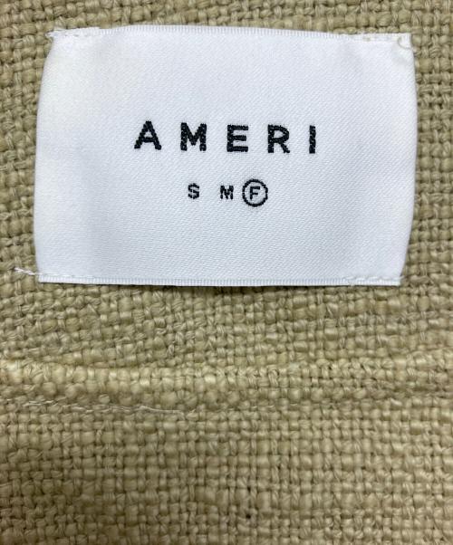 Ameri（アメリ）AMERI (アメリ) INDIA BLOCK PRINT JACKET ベージュ サイズ:FREEの古着・服飾アイテム