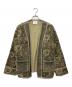 AMERI（アメリ）の古着「INDIA BLOCK PRINT JACKET」｜ベージュ