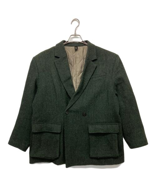 ELCHELE（エルチェレ）ELCHELE (エルチェレ) 7125206210440 TAILORED PADDED LINING PROM JACKET  グリーン サイズ:36の古着・服飾アイテム