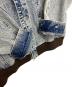 中古・古着 AMERI (アメリ) RIB MIX DENIM BLOUSON デニムジャケット インディゴ サイズ:FREE：16000円