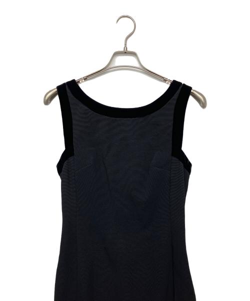 FENDI（フェンディ）FENDI (フェンディ) ノースリーブ・キャミソールワンピース ブラック サイズ:42の古着・服飾アイテム