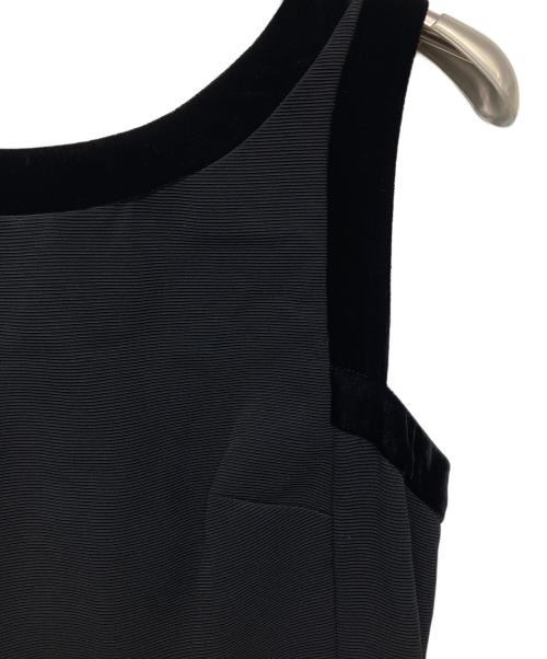 FENDI（フェンディ）FENDI (フェンディ) ノースリーブ・キャミソールワンピース ブラック サイズ:42の古着・服飾アイテム